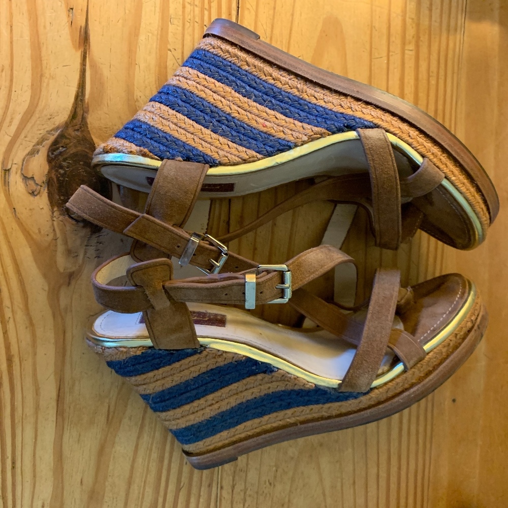 7 For All Mankind Wedge Espadrilles